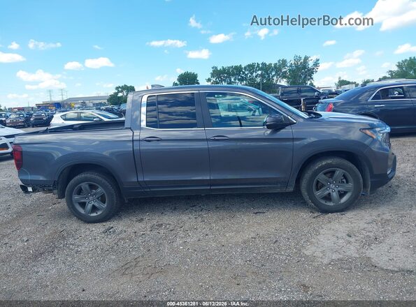 5FPYK3F58PB037012 2023 HONDA RIDGELINE Gray Սալոնի 360 աստիճան տեսք
