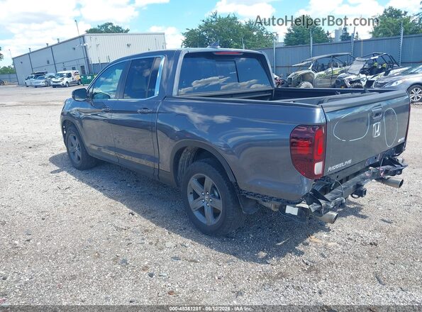 5FPYK3F58PB037012 2023 HONDA RIDGELINE Gray Հետևի ձախ