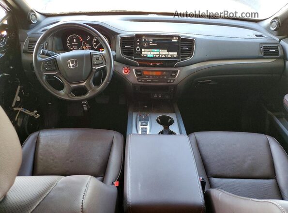 5FPYK3F58SB036774 2025 HONDA RIDGELINE Black Առջևի վահանակի տեսք
