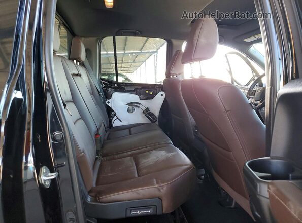 5FPYK3F58SB036774 2025 HONDA RIDGELINE Black Հետևի նստատեղերի տեսք