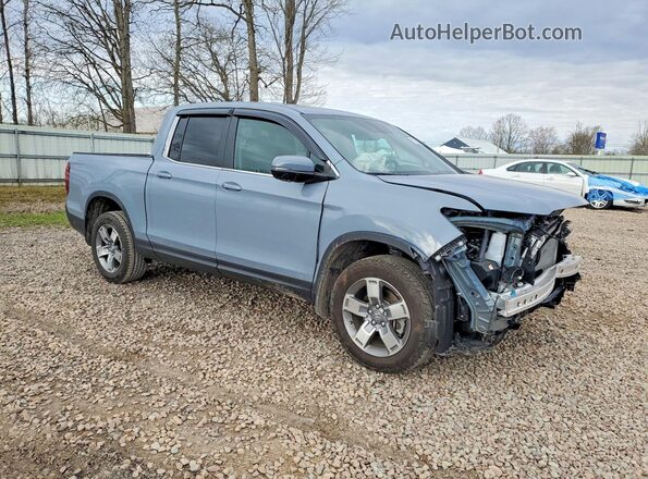 5FPYK3F58SB050657 2025 HONDA RIDGELINE Blue Delantero derecho