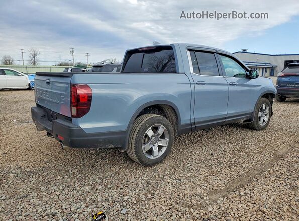 5FPYK3F58SB050657 2025 HONDA RIDGELINE Blue Trasero derecho
