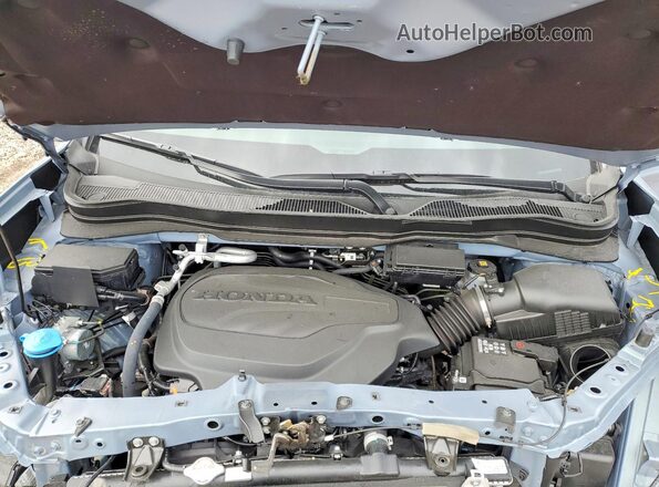 5FPYK3F58SB050657 2025 HONDA RIDGELINE Blue Vista interior trasera