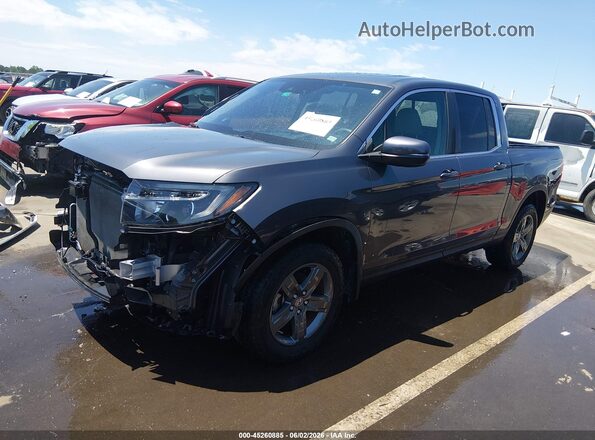 5FPYK3F5XMB017341 2021 HONDA RIDGELINE Gray 