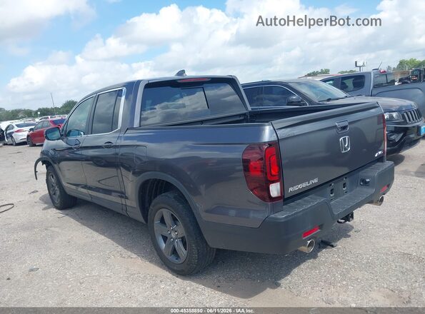 5FPYK3F5XPB016047 2023 HONDA RIDGELINE Gray Հետևի ձախ