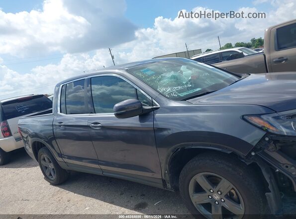 5FPYK3F5XPB016047 2023 HONDA RIDGELINE Gray Սալոնի հետևի տեսք