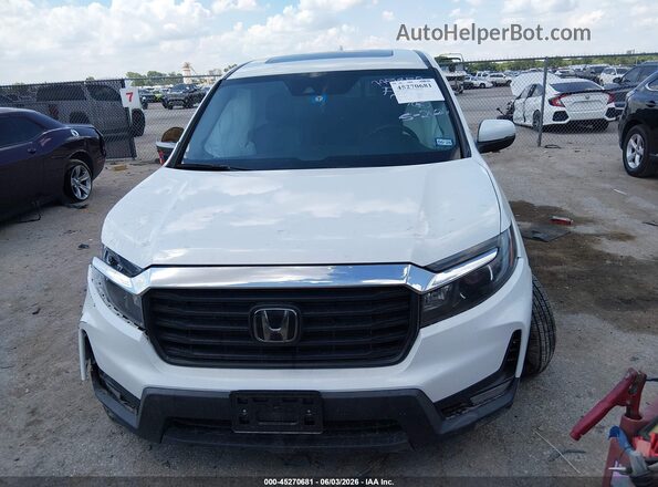 5FPYK3F5XPB038324 2023 HONDA RIDGELINE White Սարքավորումների վահանակի տեսք