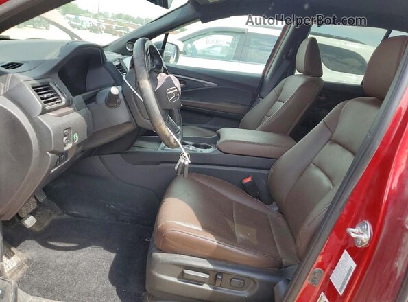 5FPYK3F5XRB018643 2024 HONDA RIDGELINE Red წინა სალონის ხედი