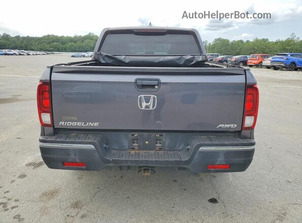 5FPYK3F60HB006315 2017 HONDA RIDGELINE Gray 