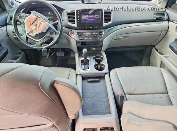 5FPYK3F61KB006539 2019 HONDA RIDGELINE Gray წინა პანელის ხედი