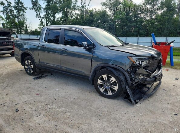 5FPYK3F61KB006539 2019 HONDA RIDGELINE Gray წინა მარჯვენა