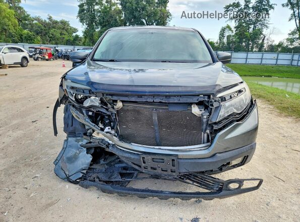 5FPYK3F61KB006539 2019 HONDA RIDGELINE Gray წინა ხედი
