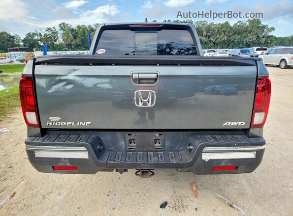 5FPYK3F61KB006539 2019 HONDA RIDGELINE Gray უკანა ხედი