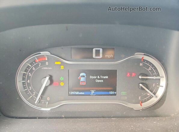 5FPYK3F61KB006539 2019 HONDA RIDGELINE Gray ხელსაწყოთა პანელის ხედი