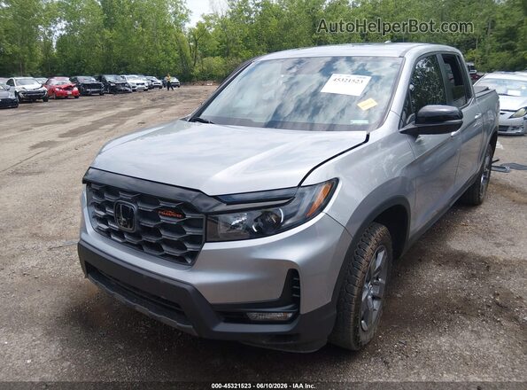 5FPYK3F61RB011556 2024 HONDA RIDGELINE Gray Передня ліва чверть