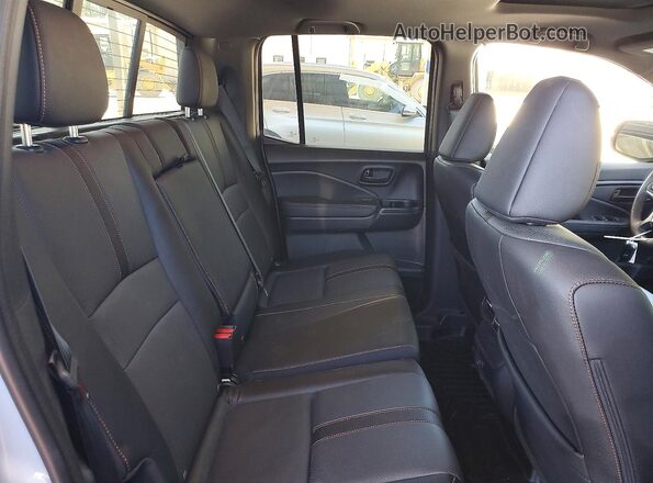 5FPYK3F61RB028650 2024 HONDA RIDGELINE Gray უკანა სავარძლების ხედი