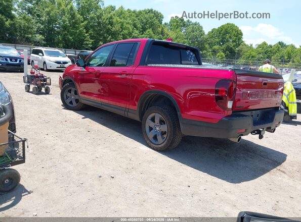 5FPYK3F61SB018772 2025 HONDA RIDGELINE Красный Задняя левая четверть