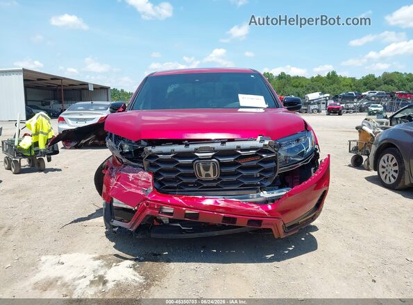5FPYK3F61SB018772 2025 HONDA RIDGELINE Красный Вид щитка приборов