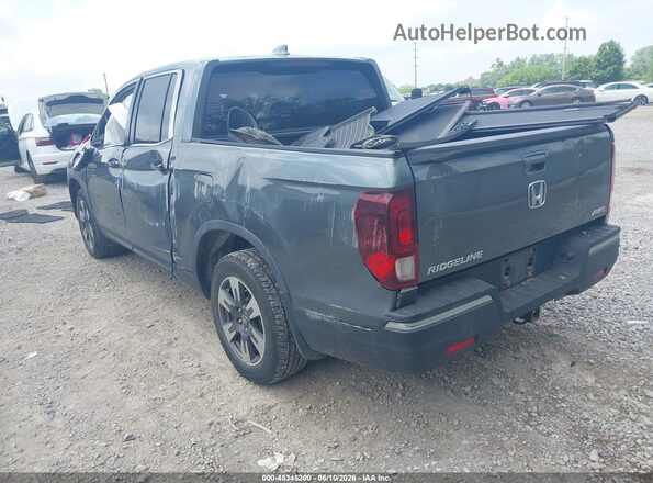 5FPYK3F63HB016093 2017 HONDA RIDGELINE Gray Trasero izquierdo
