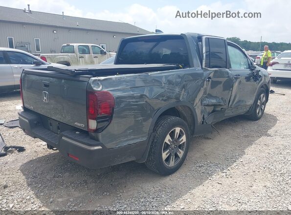 5FPYK3F63HB016093 2017 HONDA RIDGELINE Gray Trasero derecho