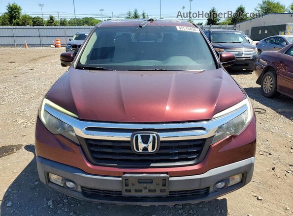 5FPYK3F63KB012813 2019 HONDA RIDGELINE Burgundy Widok z przodu