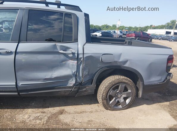 5FPYK3F63RB028844 2024 HONDA RIDGELINE Light Blue Vista frontal