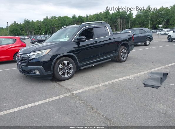 5FPYK3F64HB003398 2017 HONDA RIDGELINE Black წინა მარცხენა ხედი სამი მეოთხედიდან