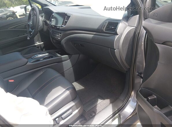 5FPYK3F64TB025278 2026 HONDA RIDGELINE Gray Вид салону спереду
