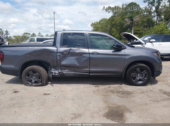 5FPYK3F64TB025278 2026 HONDA RIDGELINE Gray Вид задньої частини салону