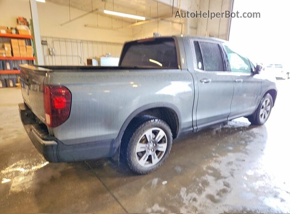 5FPYK3F65JB001424 2018 HONDA RIDGELINE Gray Задня права чверть