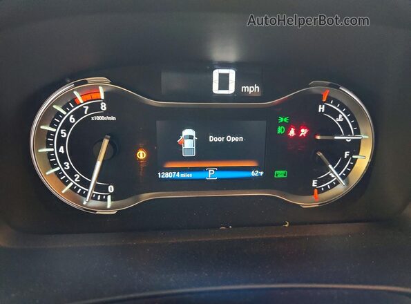 5FPYK3F65JB001424 2018 HONDA RIDGELINE Gray Вид щитка приладів