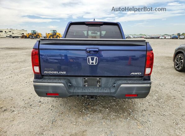 5FPYK3F67KB027315 2019 HONDA RIDGELINE Blue 