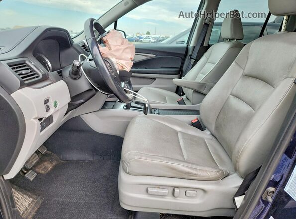 5FPYK3F67KB027315 2019 HONDA RIDGELINE Blue 