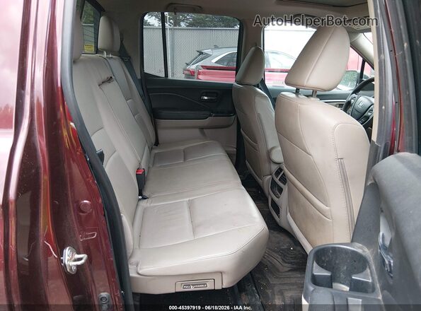 5FPYK3F68KB033592 2019 HONDA RIDGELINE Бордовый Вид наклейки с VIN-кодом