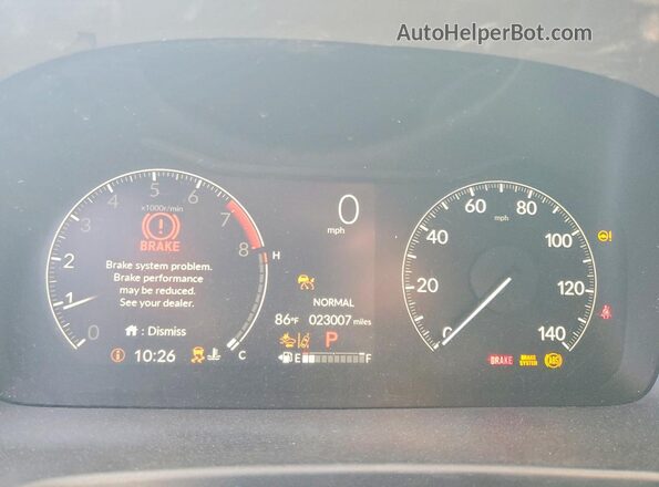 5FPYK3F69RB026595 2024 HONDA RIDGELINE White Instrument cluster view