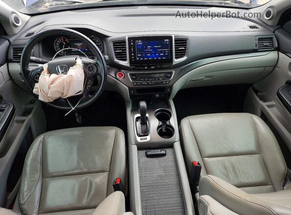 5FPYK3F6XHB001512 2017 HONDA RIDGELINE Синий 