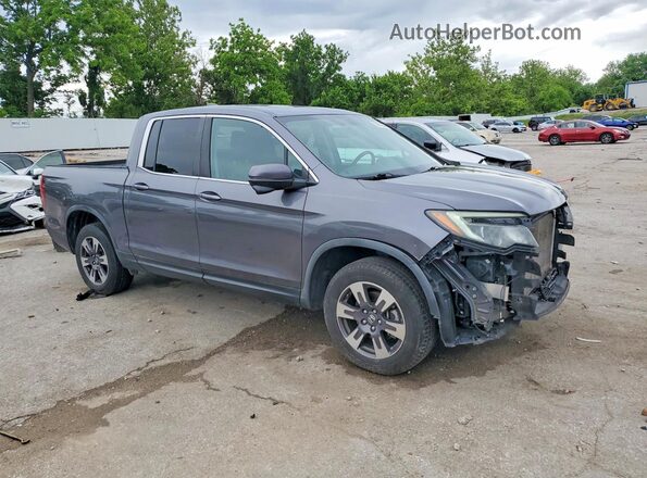 5FPYK3F6XKB010363 2019 HONDA RIDGELINE Gray Przód prawy