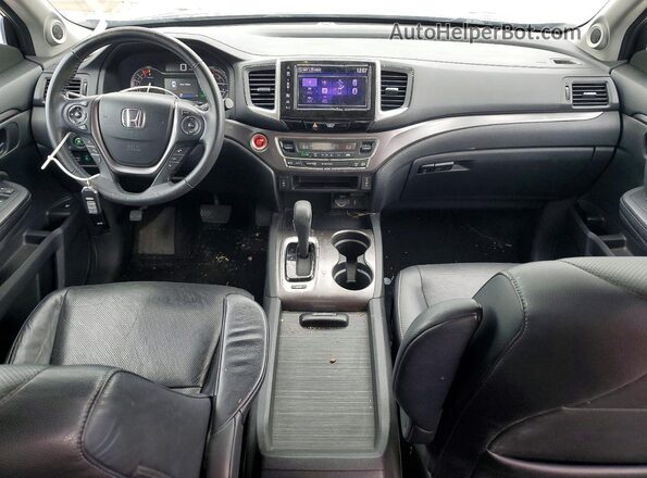 5FPYK3F6XKB010363 2019 HONDA RIDGELINE Gray Widok deski rozdzielczej