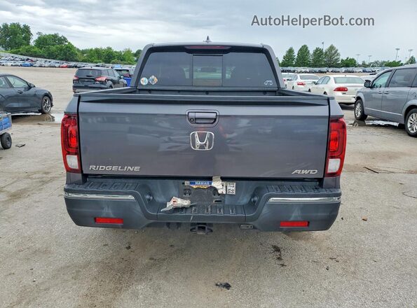 5FPYK3F6XKB010363 2019 HONDA RIDGELINE Gray Widok z tyłu
