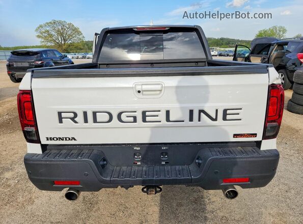 5FPYK3F6XSB002456 2025 HONDA RIDGELINE White უკანა ხედი