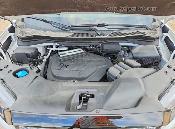 5FPYK3F6XSB002456 2025 HONDA RIDGELINE White უკანა სალონის ხედი
