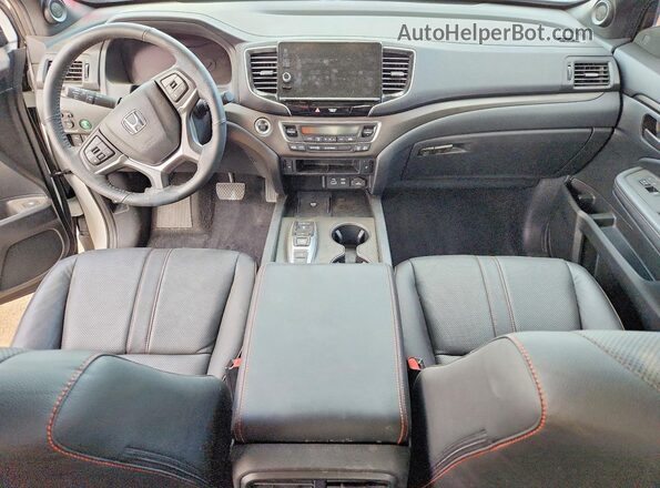 5FPYK3F6XSB002456 2025 HONDA RIDGELINE White წინა პანელის ხედი