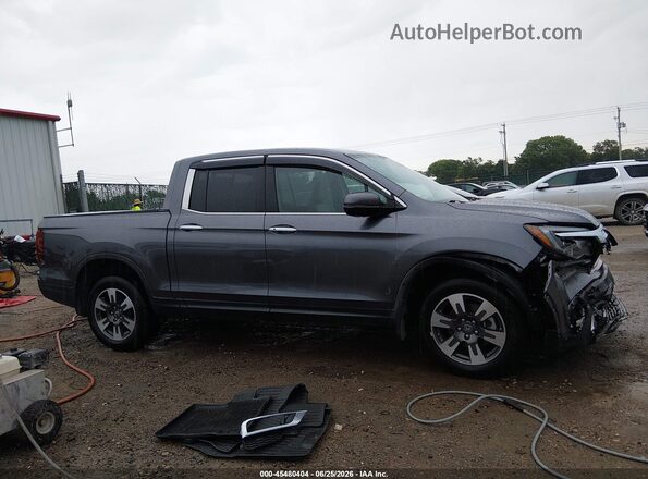 5FPYK3F70HB001169 2017 HONDA RIDGELINE Gray Вид задньої частини салону