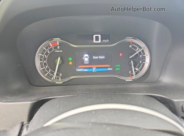 5FPYK3F70HB028517 2017 HONDA RIDGELINE White Vista del cuadro de instrumentos