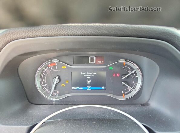 5FPYK3F71JB013479 2018 HONDA RIDGELINE White Vista del cuadro de instrumentos