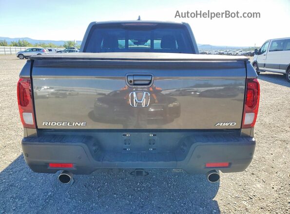 5FPYK3F71NB012774 2022 HONDA RIDGELINE Gray Vista trasera