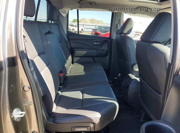 5FPYK3F71NB012774 2022 HONDA RIDGELINE Gray Vista de los asientos traseros