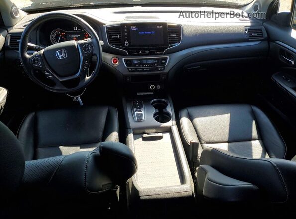 5FPYK3F71NB012774 2022 HONDA RIDGELINE Gray Vista del salpicadero