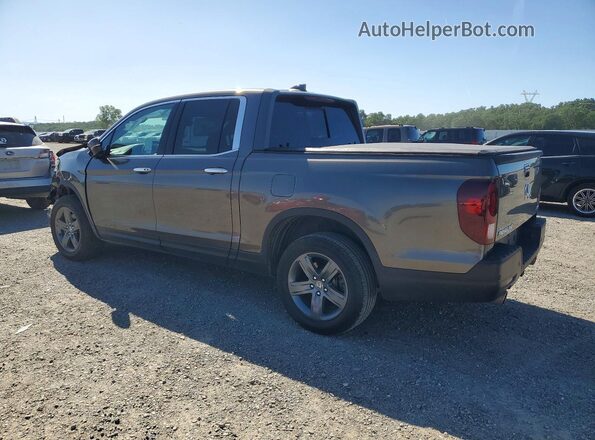 5FPYK3F71NB012774 2022 HONDA RIDGELINE Gray Trasero izquierdo