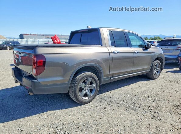 5FPYK3F71NB012774 2022 HONDA RIDGELINE Gray Trasero derecho